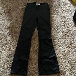 Free People Black Flare Pants